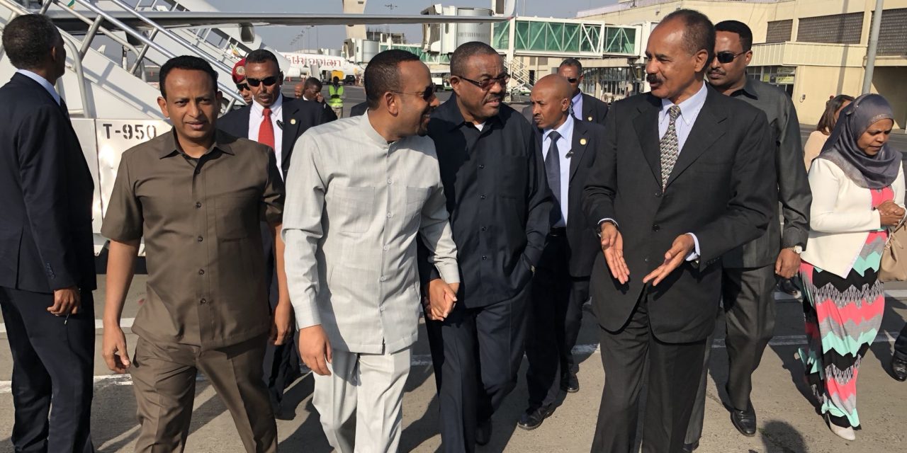 Madaxwaynaha Dalka Eritrea oo Yimid Magalada Addis Ababa