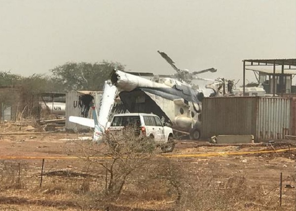 Ethiopian Military Helicopter Crashes In South Sudan