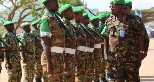 Tirada Ciidamada AMISOM ee Bishaan Isaga Baxayo Soomaaliya oo La Ogaaday