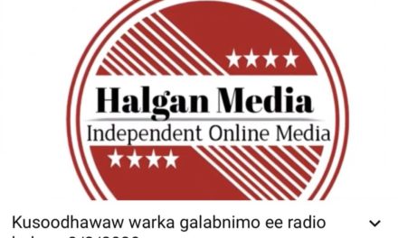 Dhageyso : Wararka Xiisaha Badnaa ee Halgan Media