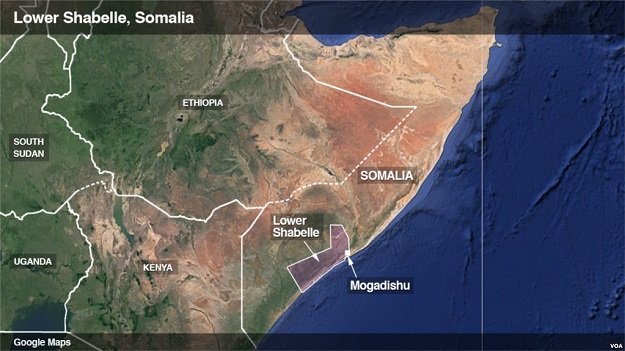 String of Killings Rock Wanlawayn, Somalia