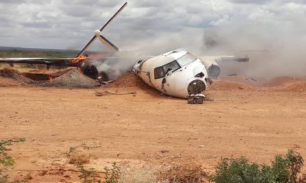 Cargo Plane Crashes In Central Somalia